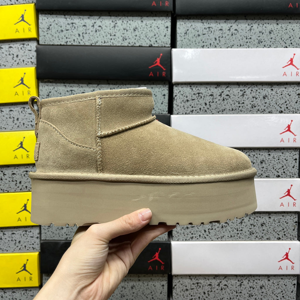 UGG Mustard Seed Ultra Mini Platform Ankle Boots