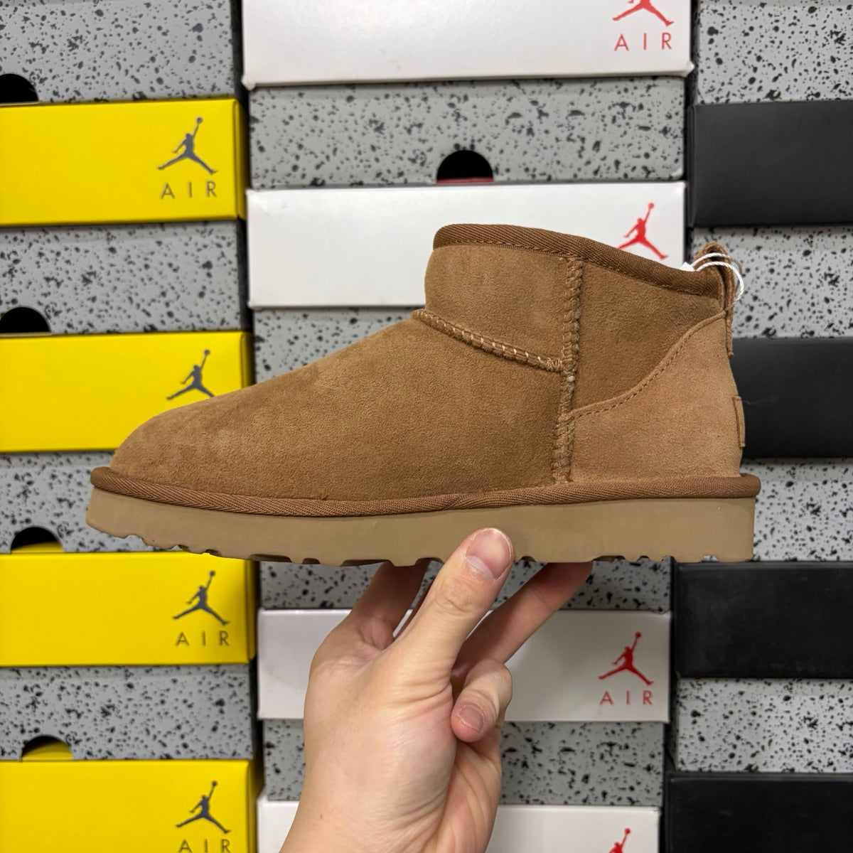UGG Chestnut Mini Pull-On Ankle Boots