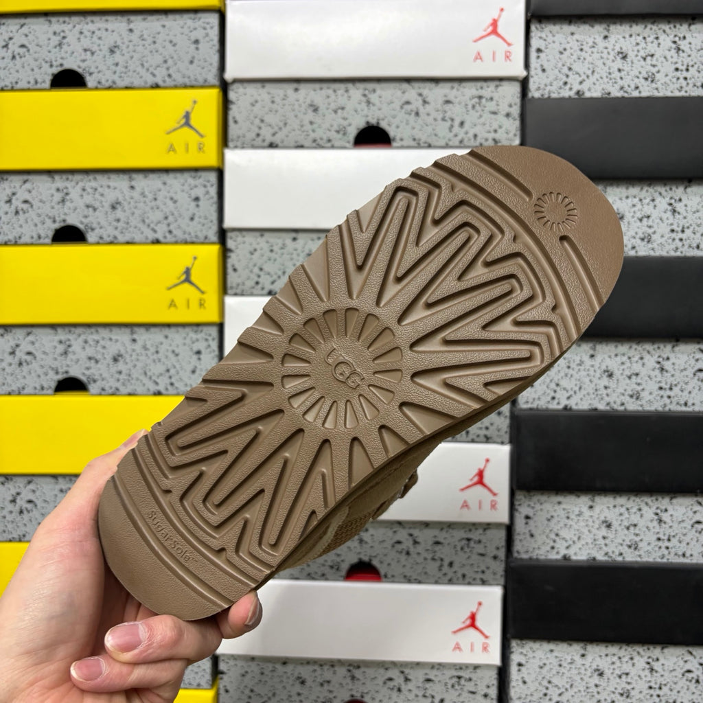 UGG Sand Lowmel Lace-Up Shoes with Chunky Sole
