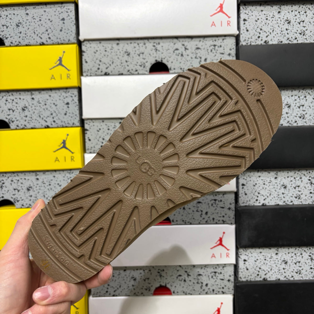 UGG Sand Lace-Up Chukka Ankle Boots