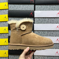 UGG Chestnut Mini Button Ankle Boots