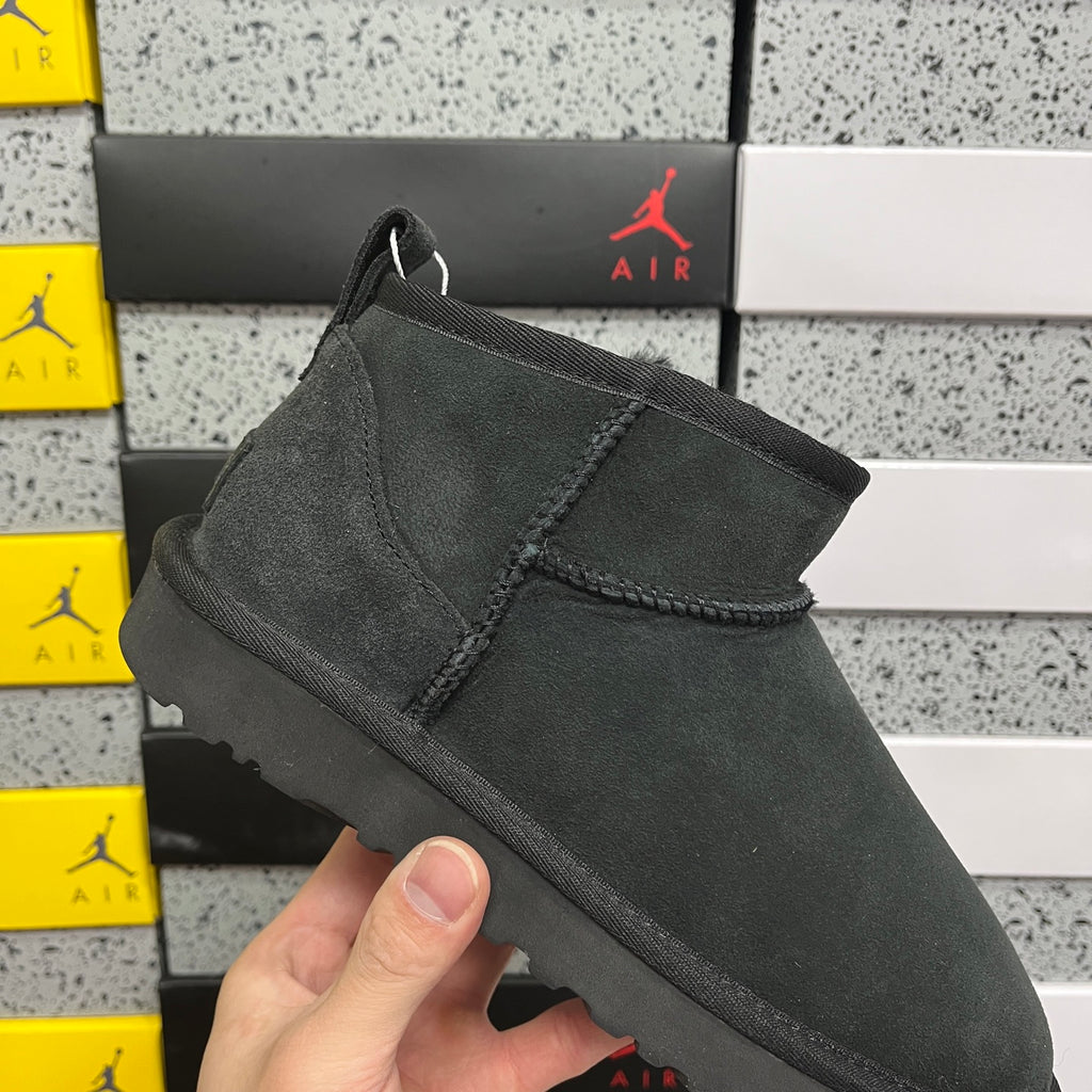 UGG Black Mini Pull-On Ankle Boots