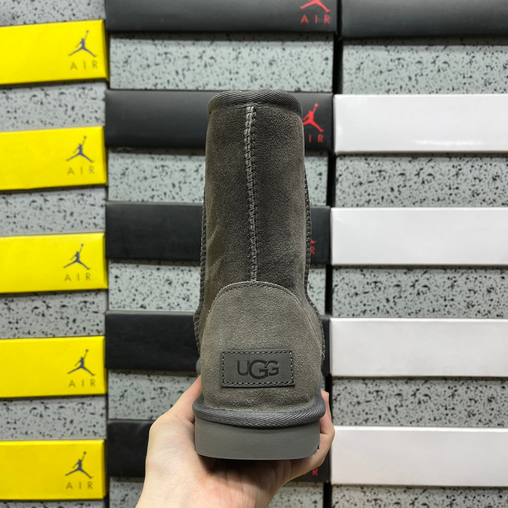UGG Grey Short Pull-On Boots