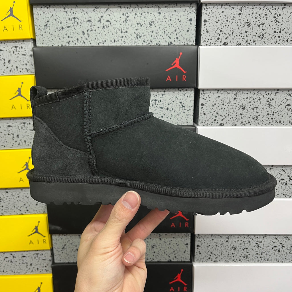 UGG Black Mini Pull-On Ankle Boots