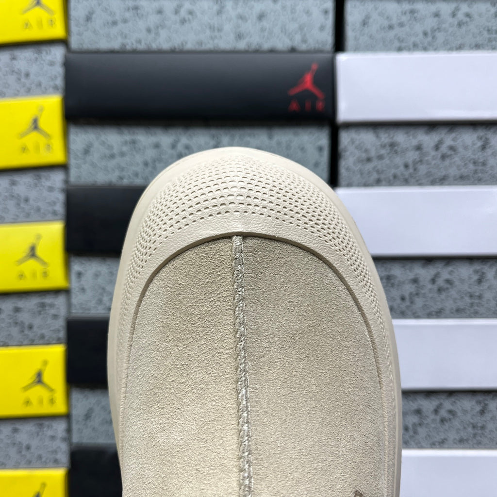 UGG Mustard Seed Drawstring Slip-On Shoes with Cream Sole
