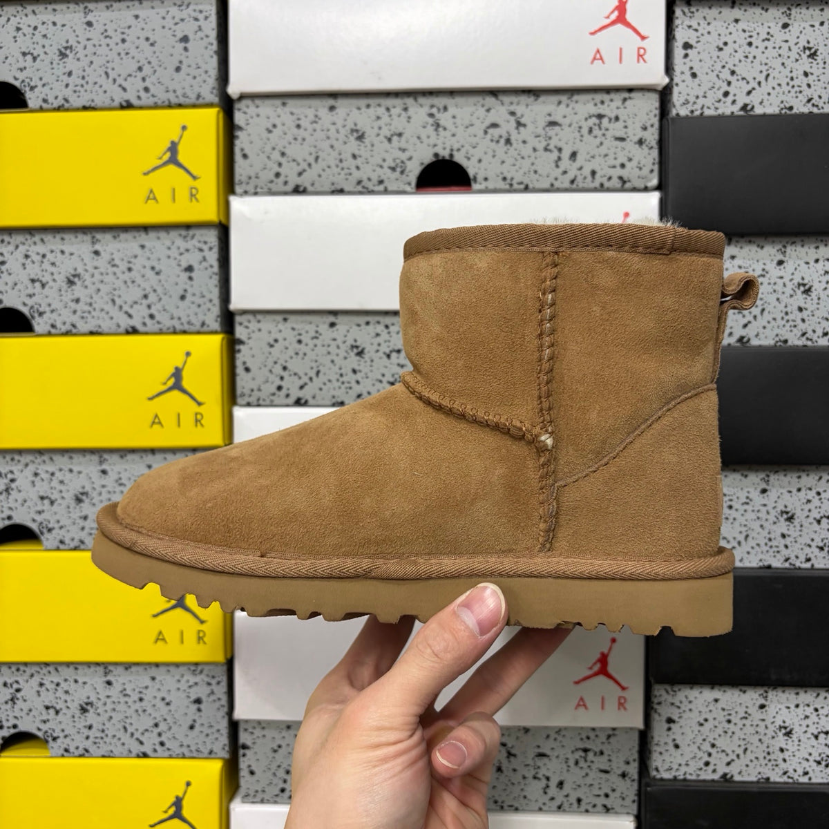 UGG Chestnut Pull-On Short Boots