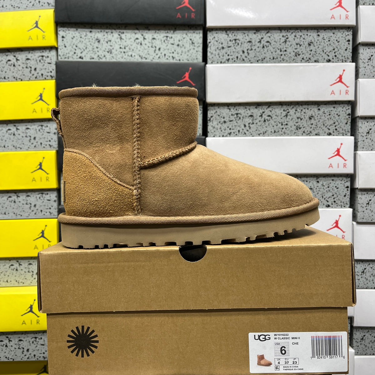 UGG Chestnut Mini Pull-On Ankle Boots