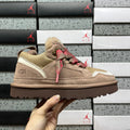 UGG Brown & Pink Lowmel Lace-Up Shoes