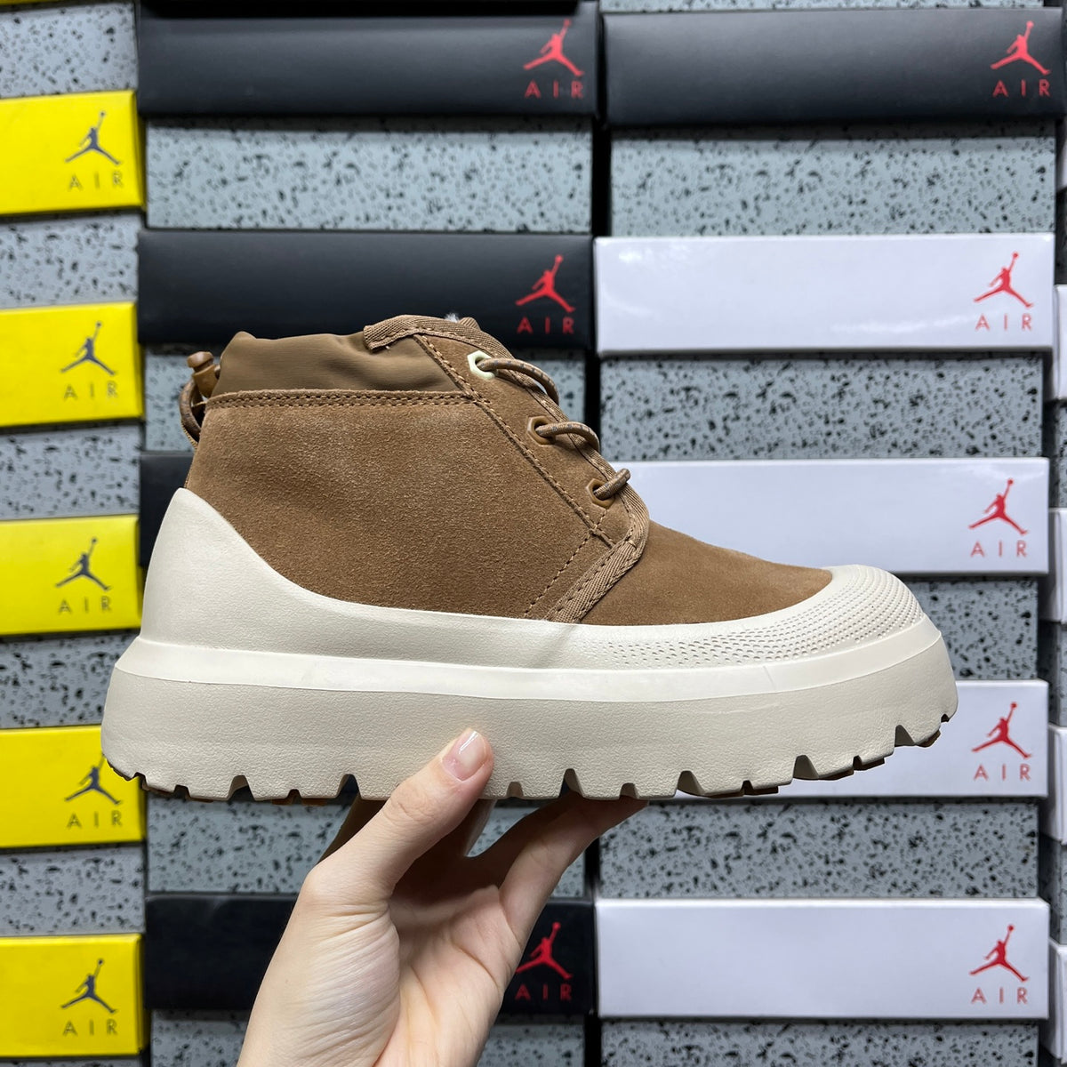 UGG Chestnut Lace-Up Ankle Boots
