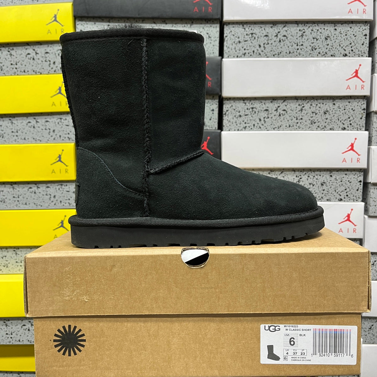 UGG Black Short Pull-On Boots