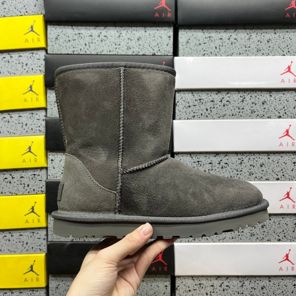UGG Grey Short Pull-On Boots