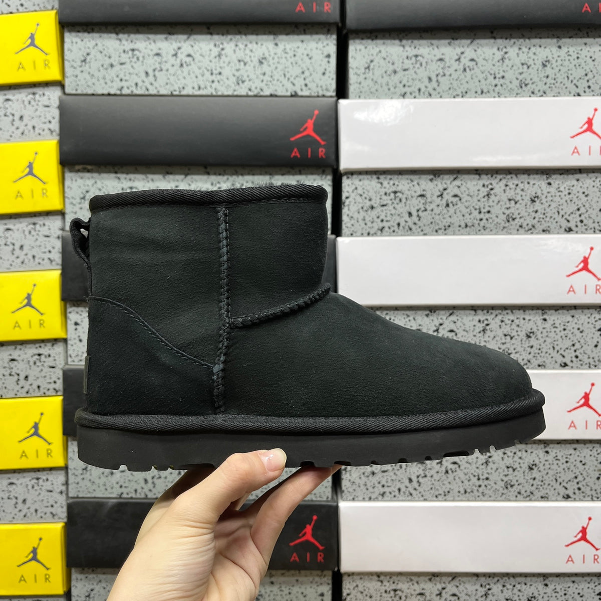 UGG Black Mini Pull-On Ankle Boots