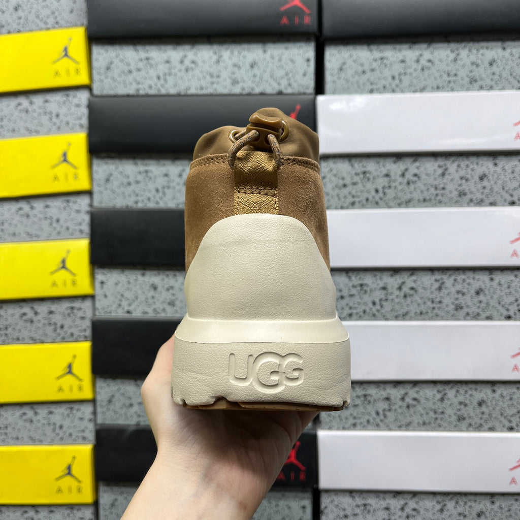 UGG Chestnut Lace-Up Ankle Boots