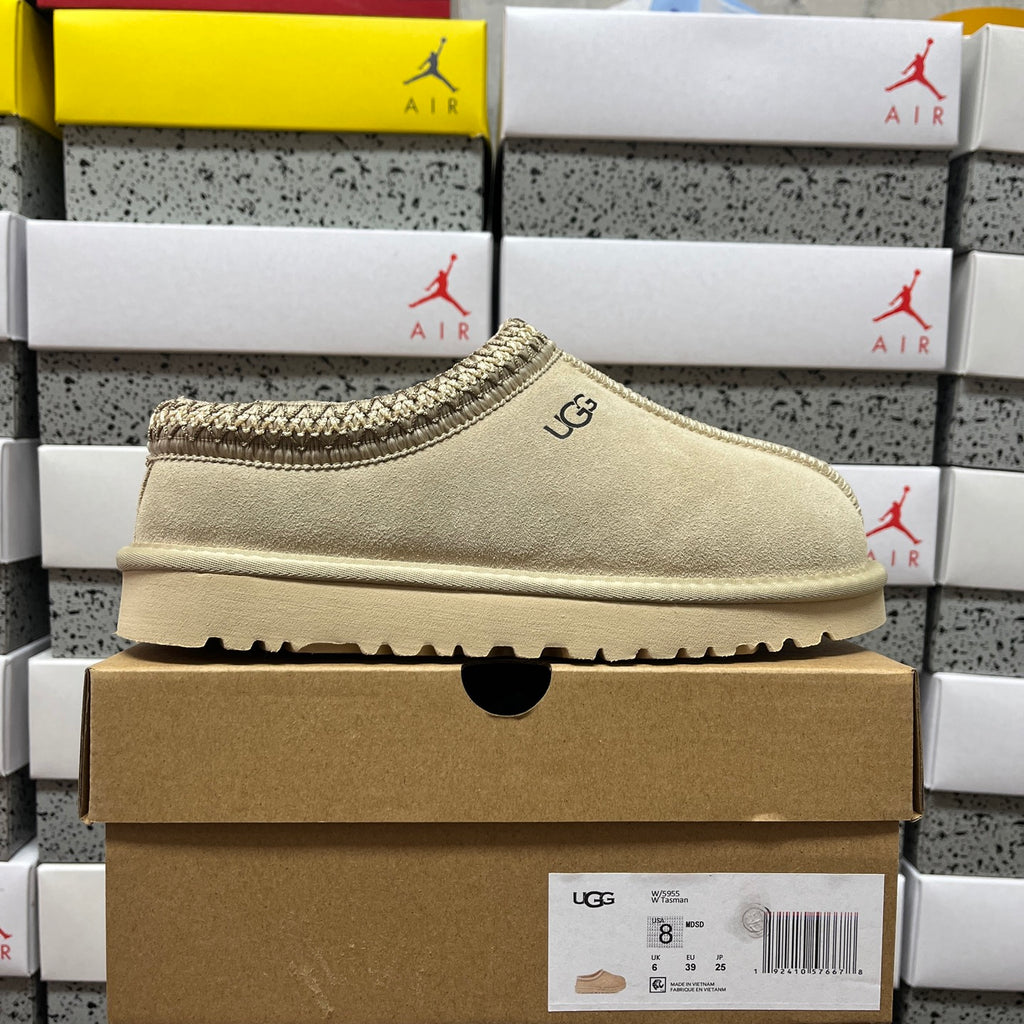 UGG Mustard Seed Slip-On Shoes with Woven Trim