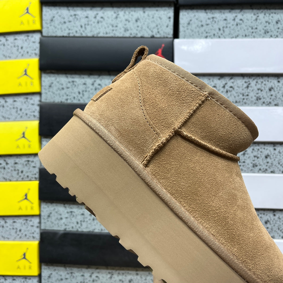 UGG Chestnut Ultra Mini Platform Ankle Boots