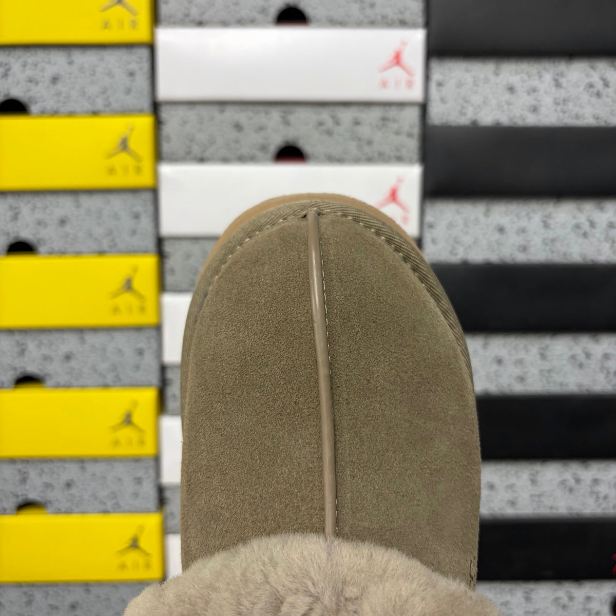 UGG Antelope Brown Platform Slippers – 3 cm Sole