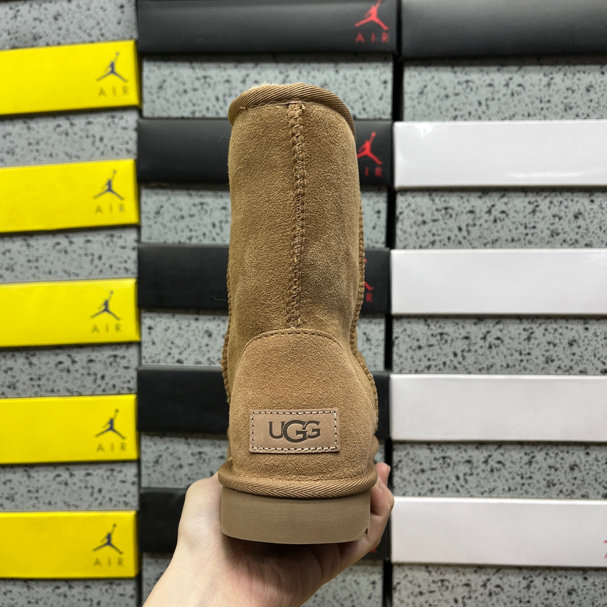UGG Chestnut Short Pull-On Boots