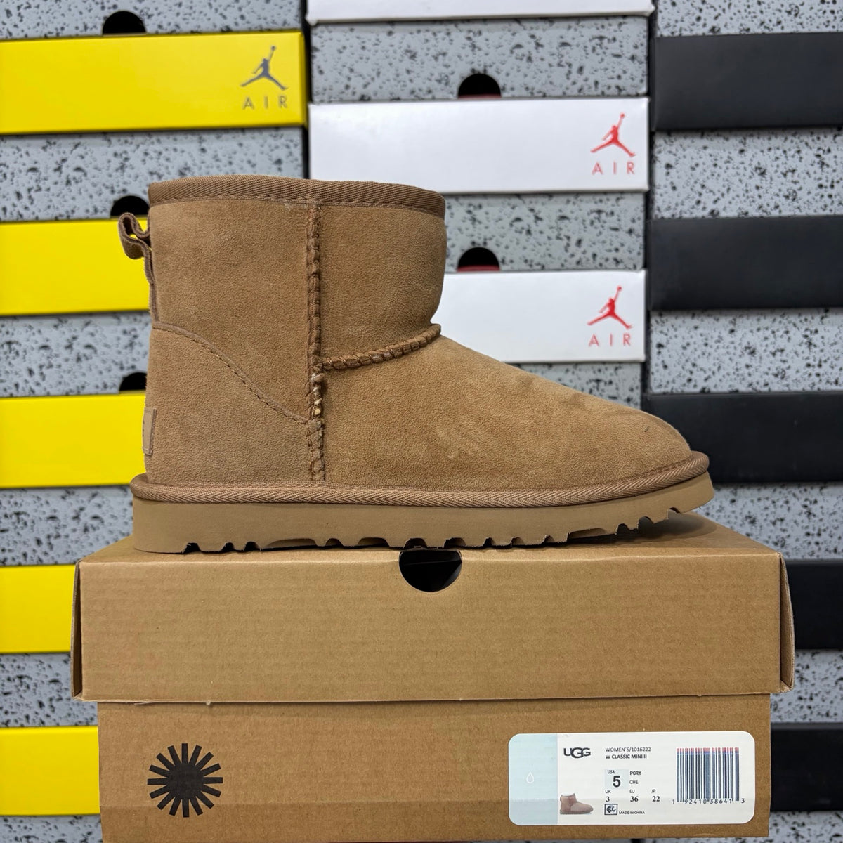 UGG Chestnut Pull-On Short Boots