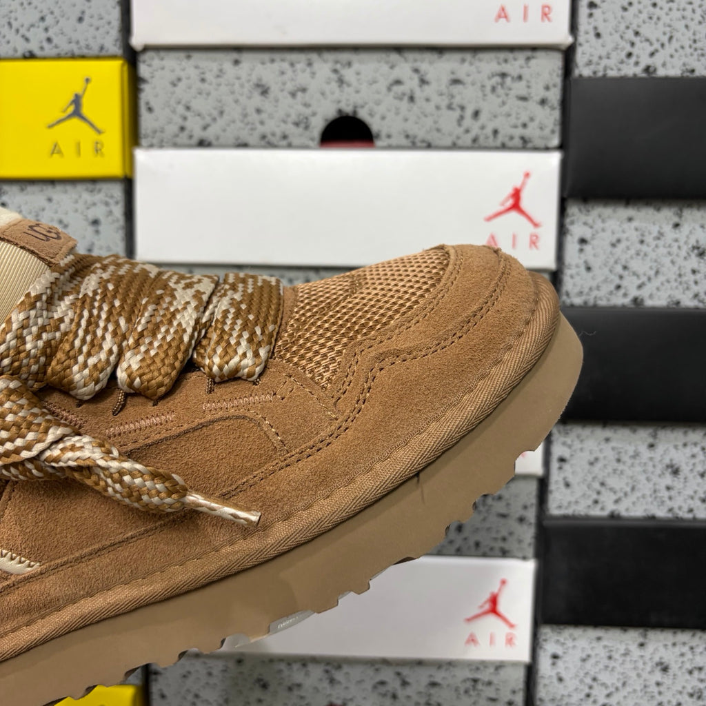 UGG Chestnut Lowmel Lace-Up Shoes with Chunky Sole