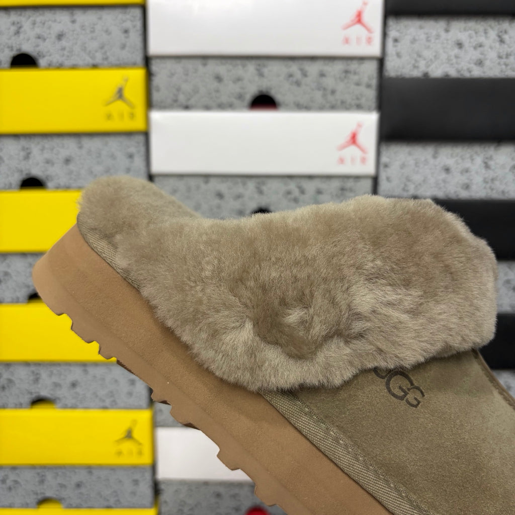 UGG Antelope Brown Platform Slippers – 3 cm Sole