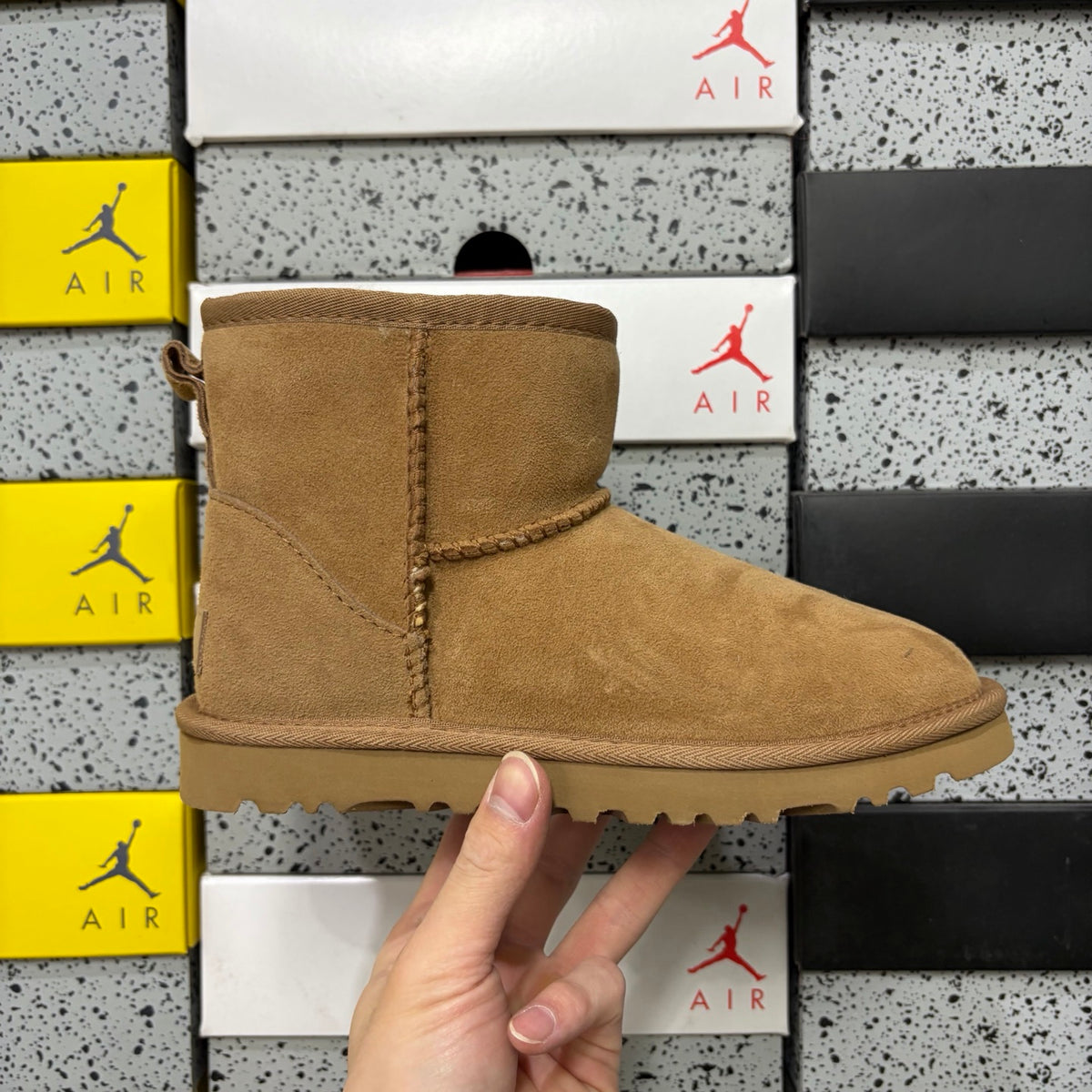 UGG Chestnut Pull-On Short Boots