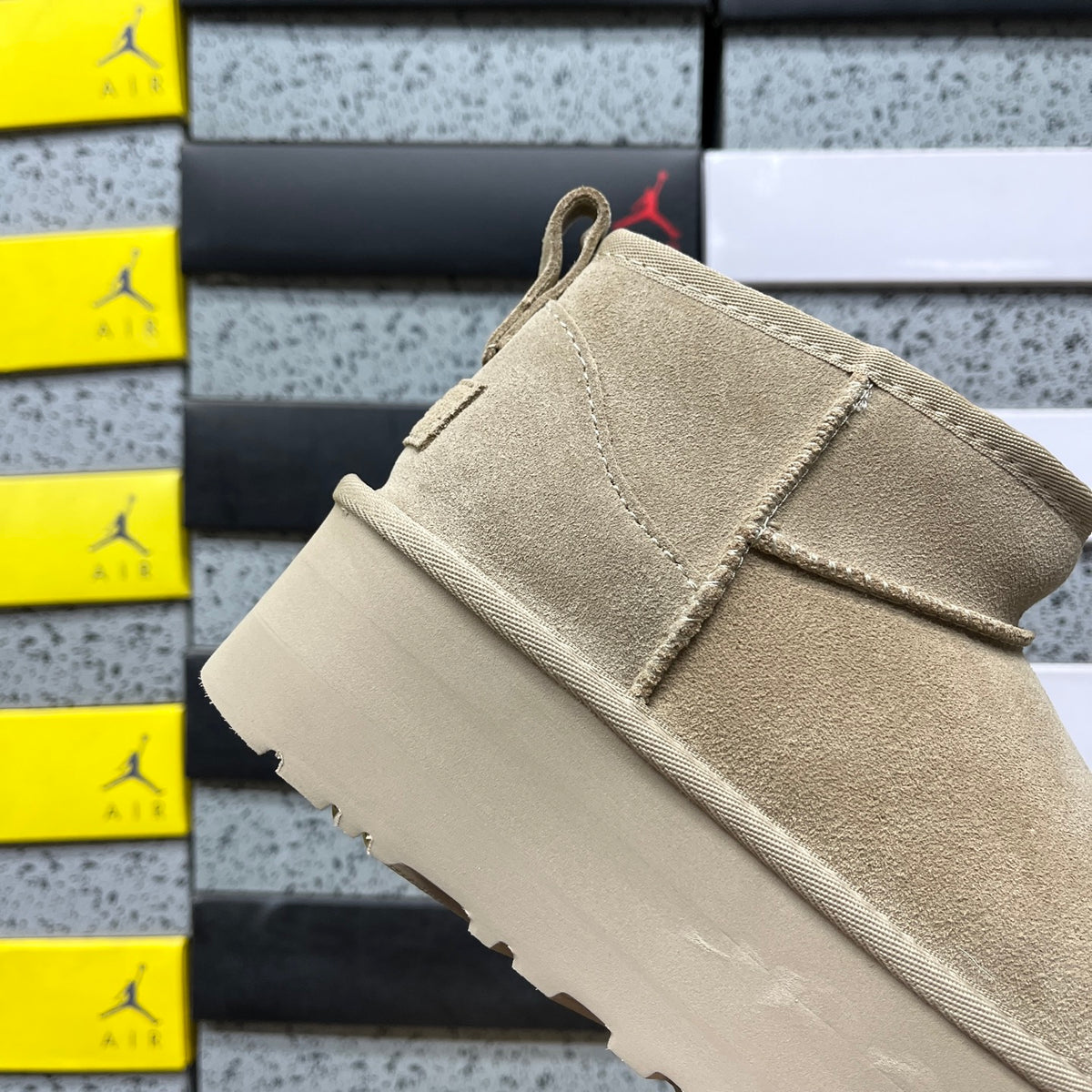 UGG Mustard Seed Ultra Mini Platform Ankle Boots