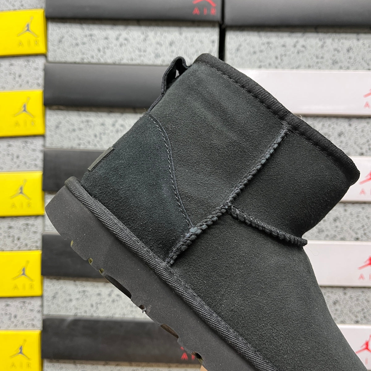 UGG Black Mini Pull-On Ankle Boots